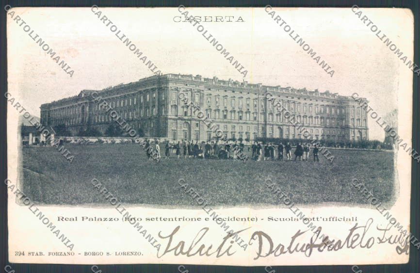 Caserta Città Militari GDF PIEGHINA cartolina ZB3415 – fronte