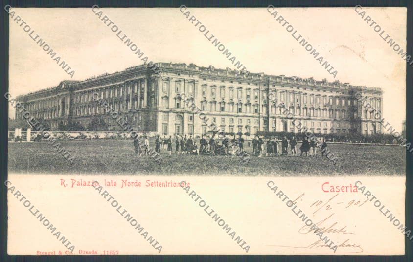Caserta Città Militari GDF cartolina ZB3420 – fronte