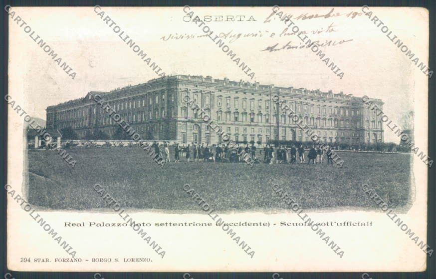 Caserta Città Militari GDF cartolina ZB3428 – fronte