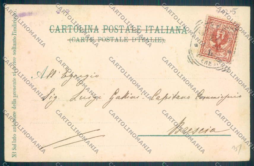 Caserta Città Militari GDF cartolina ZB3429 – retro