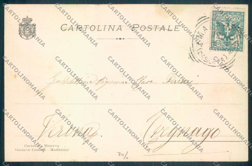 Caserta Maddaloni Alterocca 5463 cartolina ZB3464 – retro