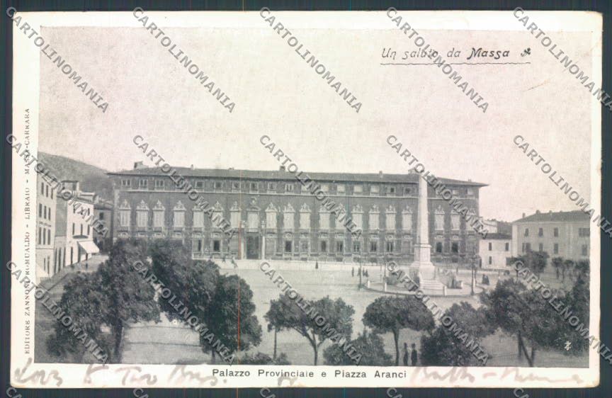 Massa Città cartolina ZB3474 – fronte