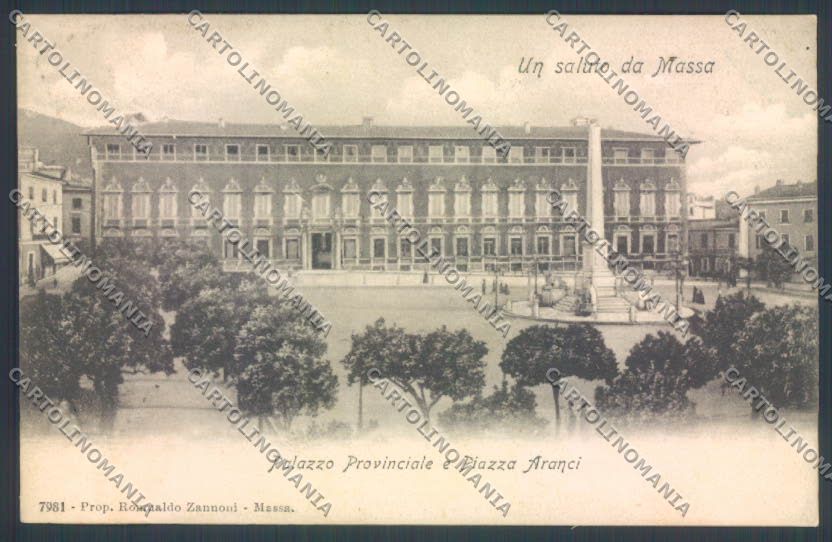 Massa Città cartolina ZB3477 – fronte