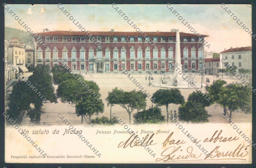 Massa Città ABRASA cartolina ZB3478 – fronte