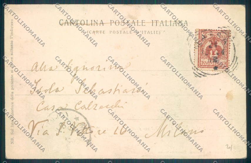 Massa Città cartolina ZB3482 – retro