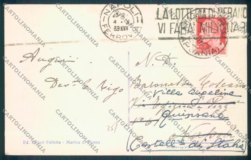 Massa Città Poste cartolina ZB3488 – retro