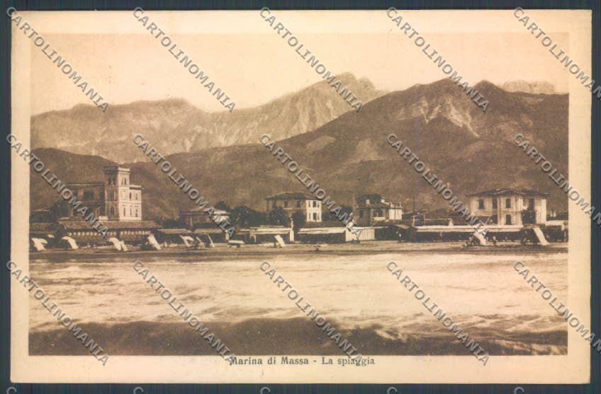 Massa Marina di Massa cartolina ZB3491 – fronte