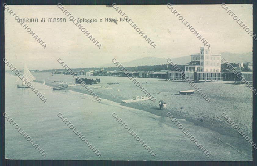 Massa Marina di Massa cartolina ZB3493 – fronte