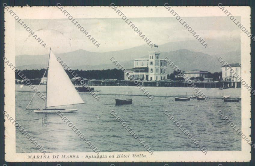 Massa Marina di Massa PIEGHINE cartolina ZB3495 – fronte