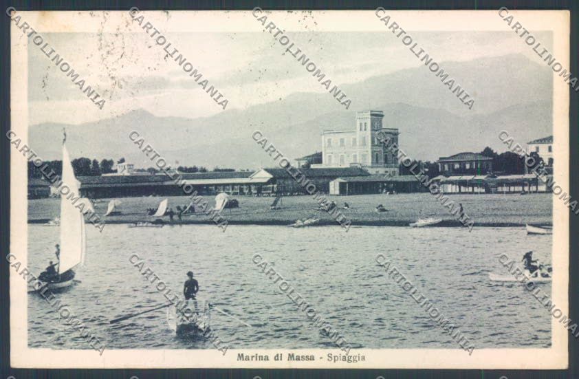 Massa Marina di Massa cartolina ZB3501 – fronte