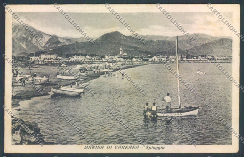 Massa Marina di Carrara cartolina ZB3517 – fronte