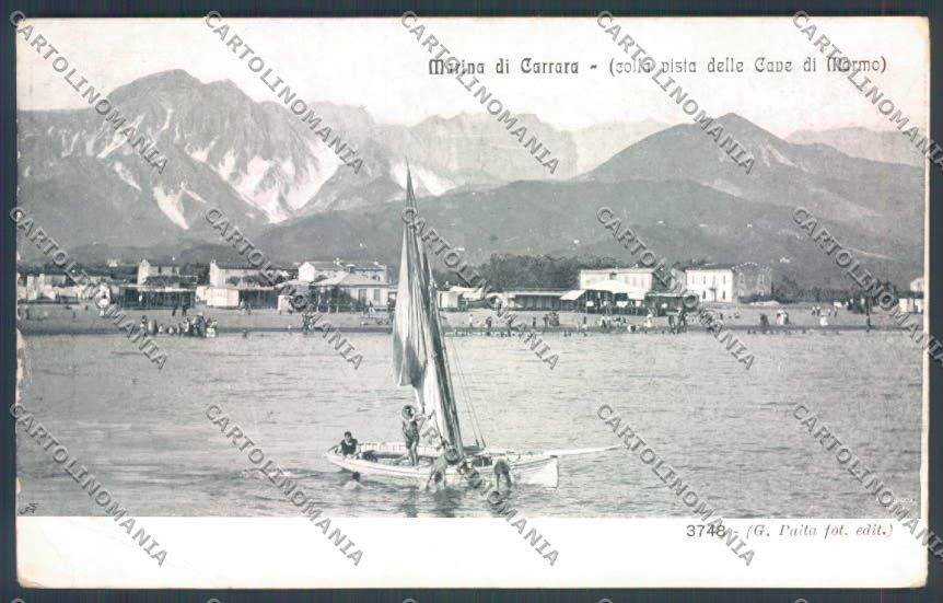 Massa Marina di Carrara cartolina ZB3525 – fronte
