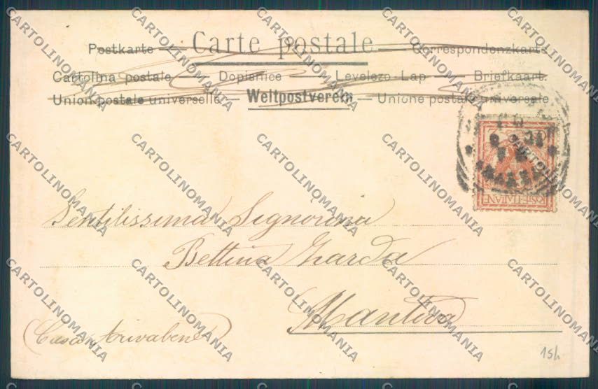 Massa Carrara cartolina ZB3527 – retro