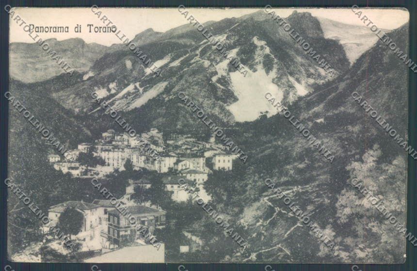 Massa Carrara Torano cartolina ZB3535 – fronte