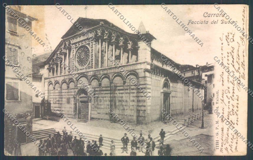 Massa Carrara cartolina ZB3539 – fronte