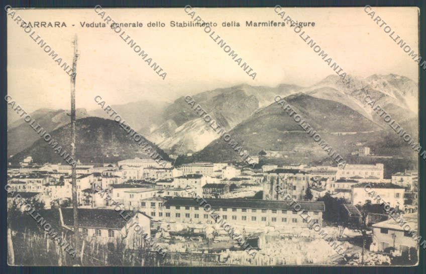 Massa Carrara Cave Marmo cartolina ZB3544 – fronte