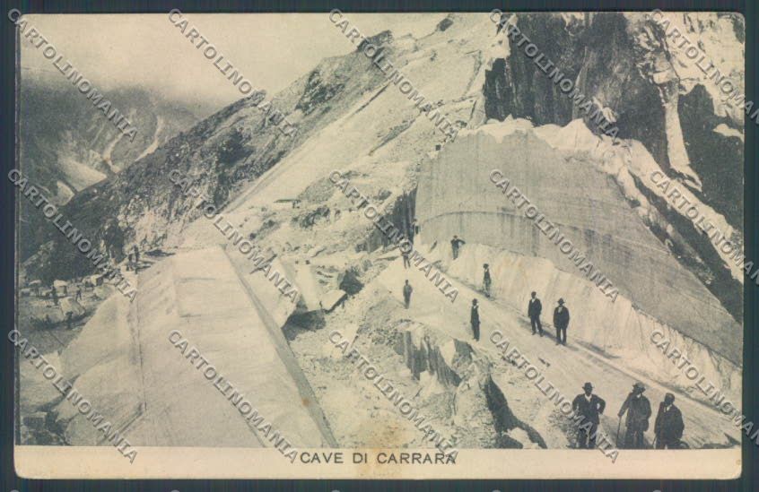 Massa Carrara Cave Marmo cartolina ZB3548 – fronte