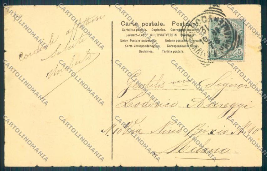 Lucca Città cartolina ZB3569 – retro