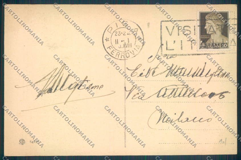 Lucca Città cartolina ZB3571 – retro
