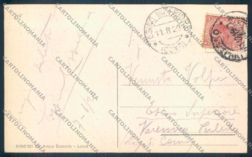 Lucca Città cartolina ZB3580 – retro