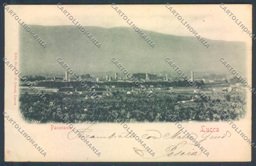 Lucca Città cartolina ZB3590 – fronte