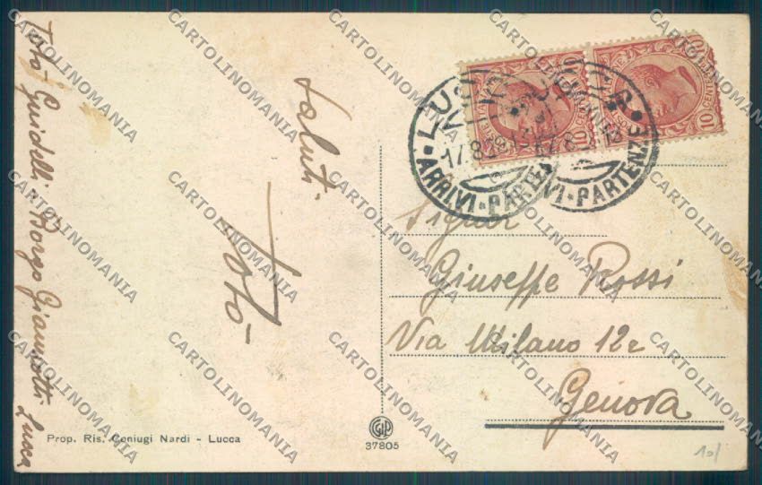 Lucca Città cartolina ZB3593 – retro