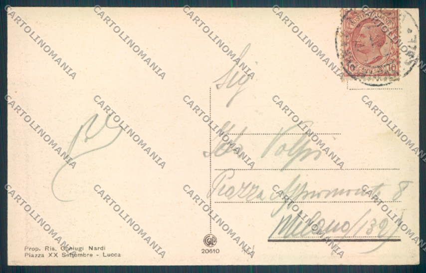 Lucca Città cartolina ZB3598 – retro