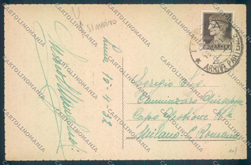 Lucca Città STRAPPINO cartolina ZB3600 – retro