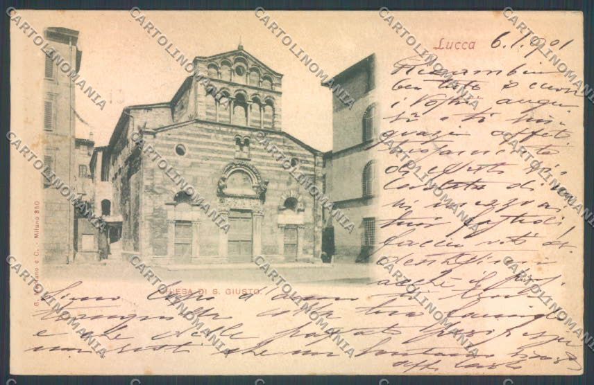 Lucca Città cartolina ZB3604 – fronte