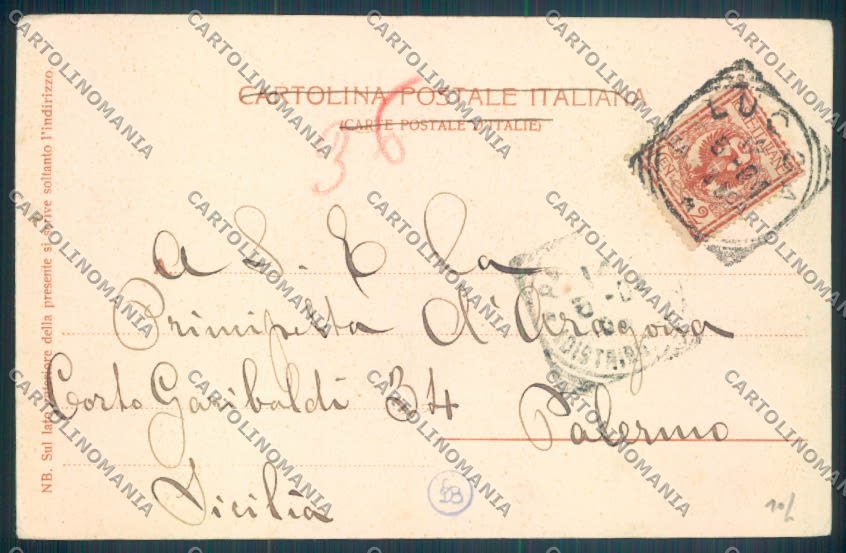 Lucca Città cartolina ZB3611 – retro