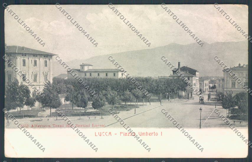 Lucca Città Alterocca 1852 PIEGHINE cartolina ZB3628 – fronte