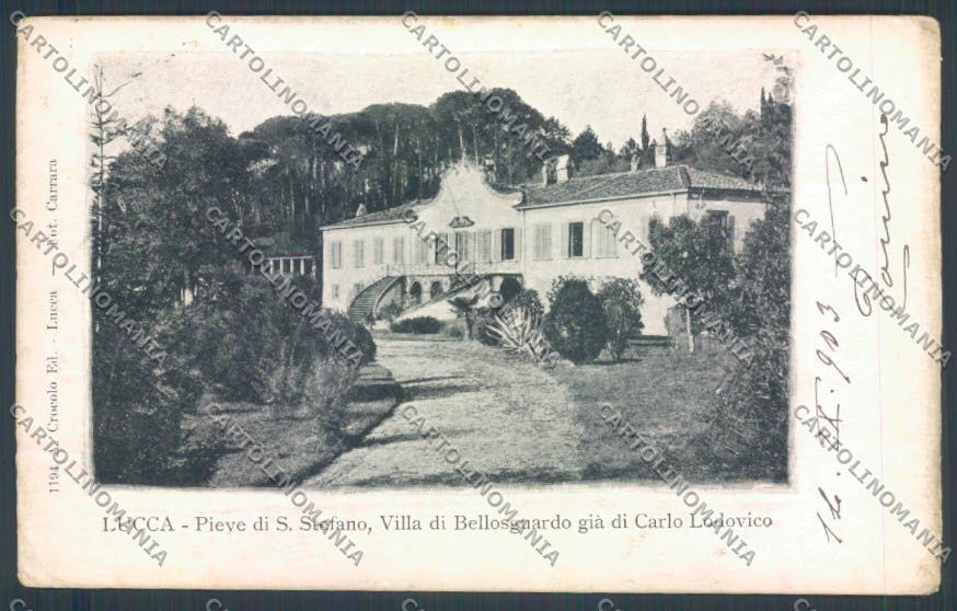 Lucca Città Pieve di Santo Stefano cartolina ZB3635 – fronte