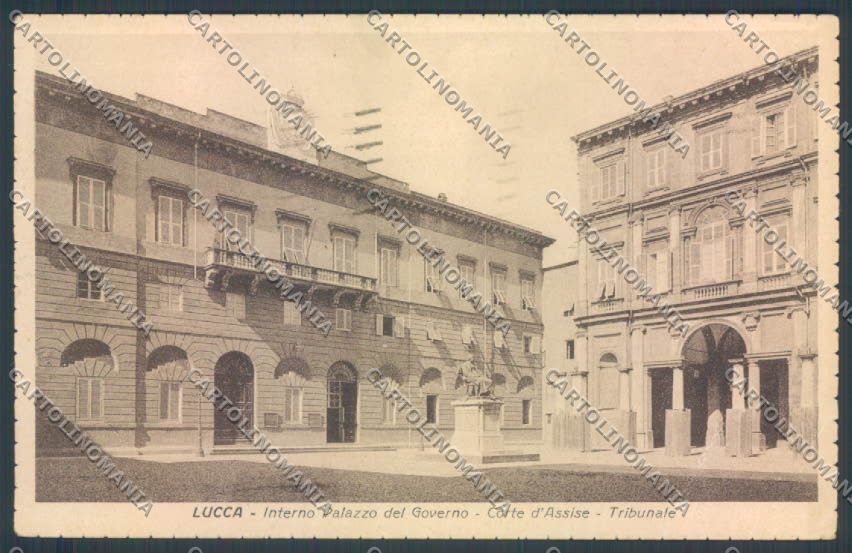 Lucca Città PIEGA cartolina ZB3638 – fronte