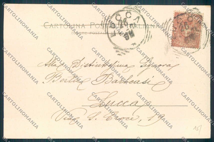 Lucca Città cartolina ZB3640 – retro