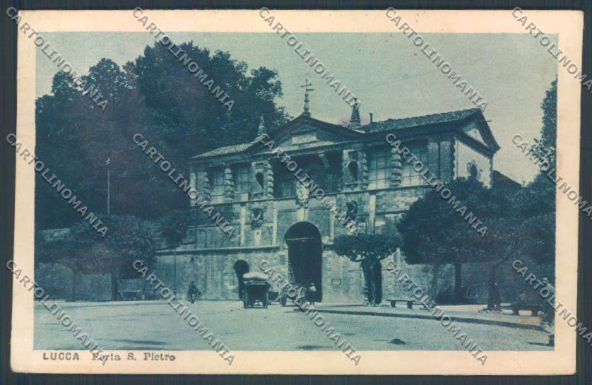 Lucca Città Porta San Pietro cartolina ZB3647 – fronte