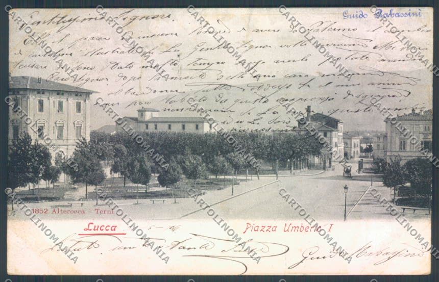 Lucca Città Alterocca 1852 cartolina ZB3665 – fronte