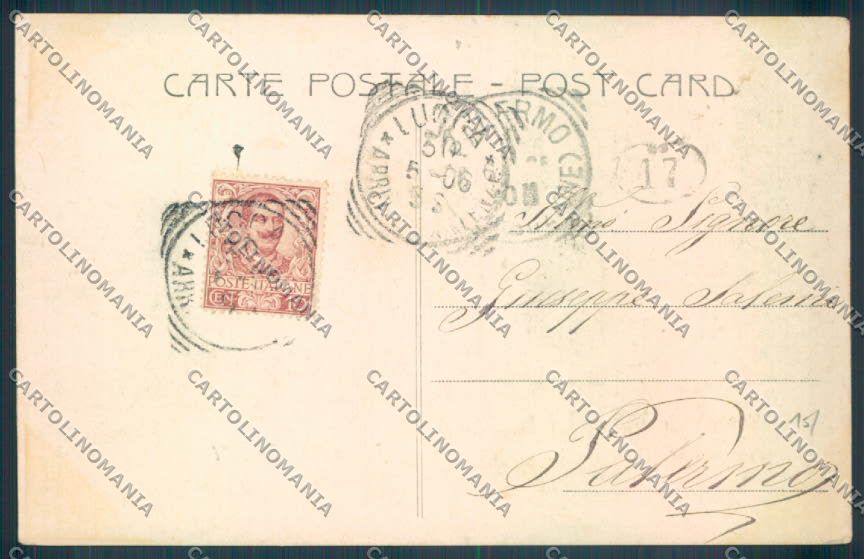 Lucca Città Alterocca 1852 cartolina ZB3665 – retro