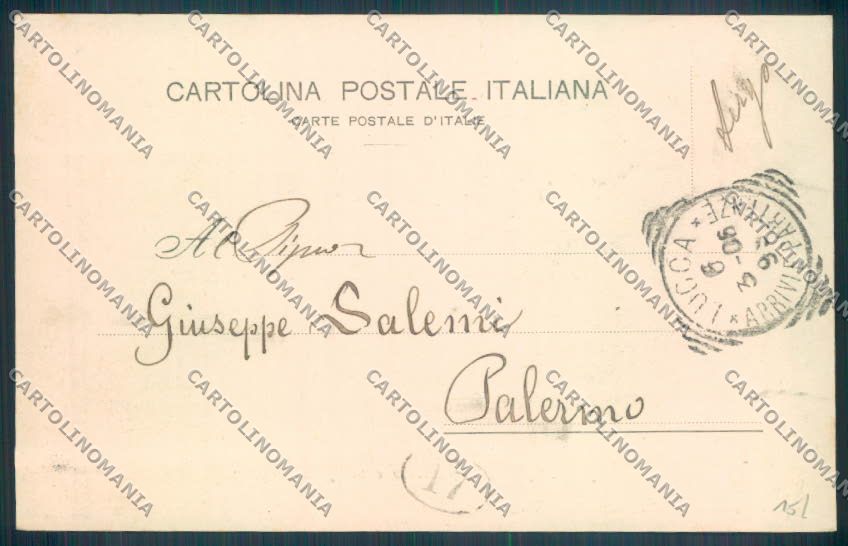 Lucca Città cartolina ZB3666 – retro