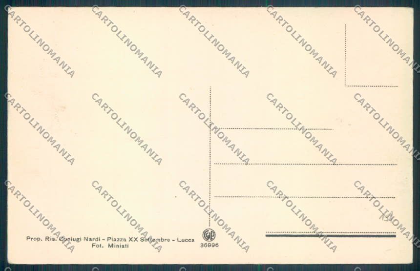Lucca Città cartolina ZB3673 – retro