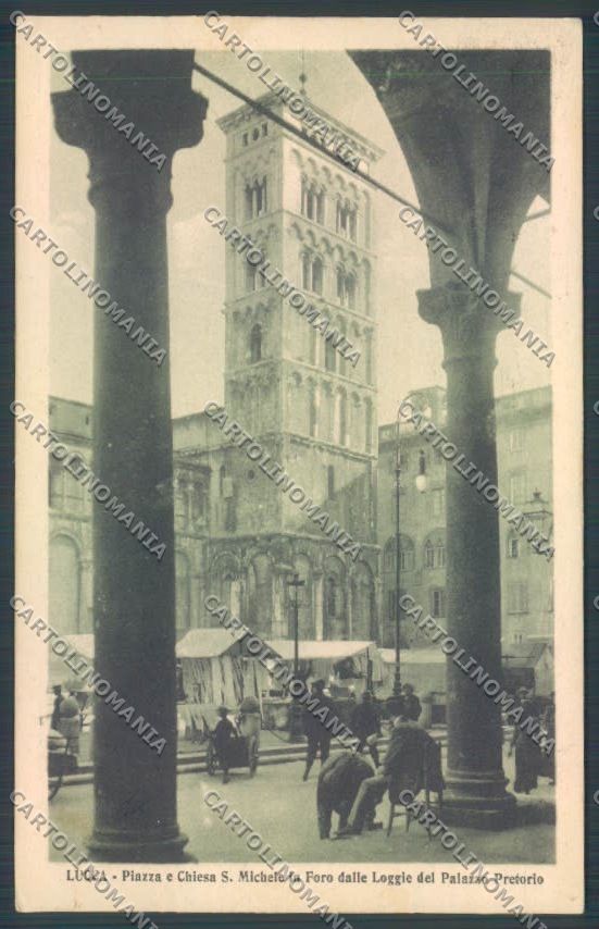 Lucca Città Mercato cartolina ZB3688 – fronte