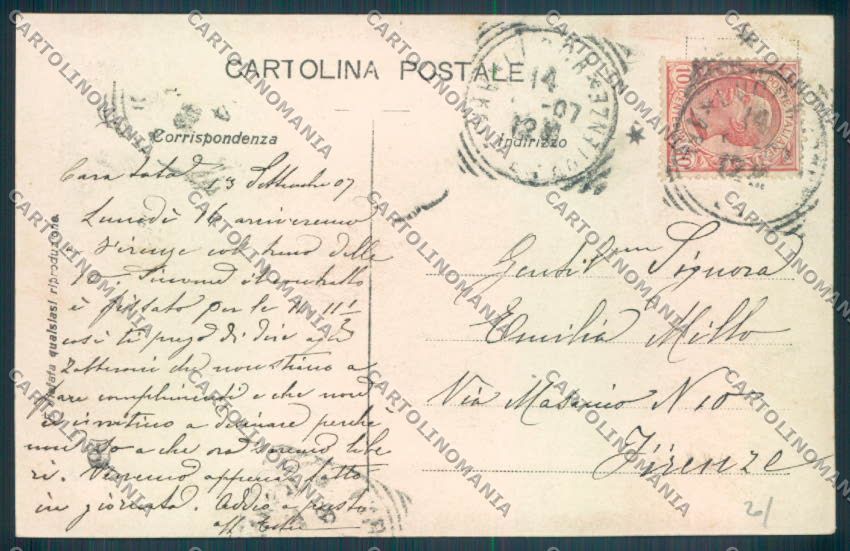 Lucca Città Foto cartolina ZB3700 – retro