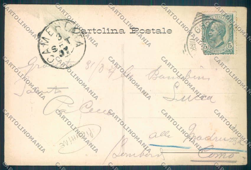 Grosseto Città PIEGHINE cartolina ZB3713 – retro