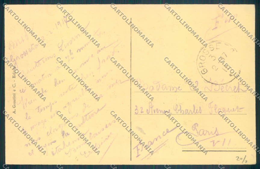 Grosseto Città cartolina ZB3718 – retro