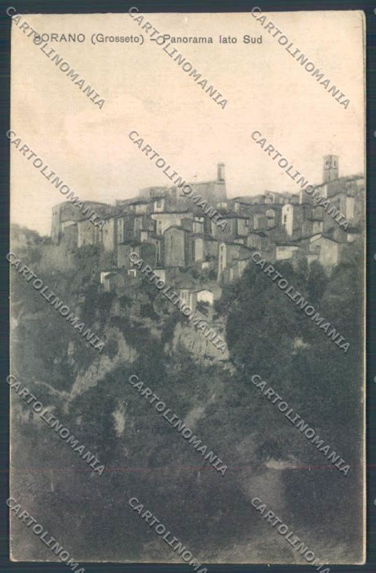 Grosseto Sorano ABRASA cartolina ZB3728 – fronte