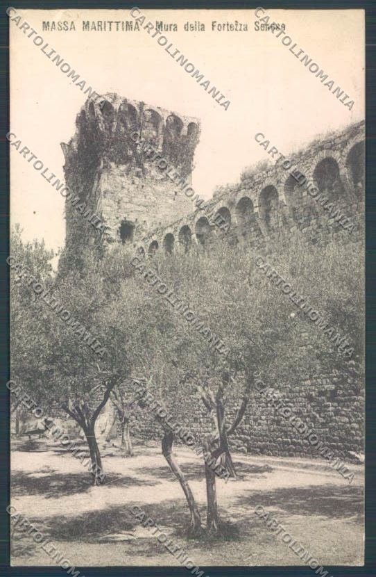 Grosseto Massa Marittima ABRASA cartolina ZB3737 – fronte