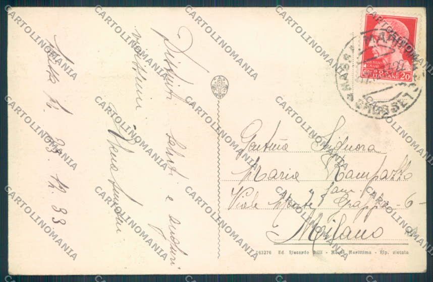 Grosseto Massa Marittima cartolina ZB3749 – retro