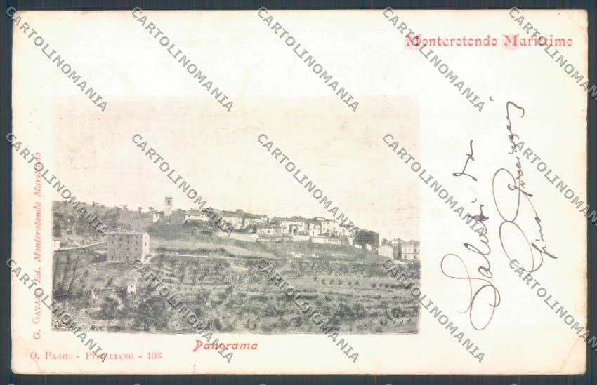 Grosseto Monterotondo Marittimo PIEGHINA cartolina ZB3755 – fronte