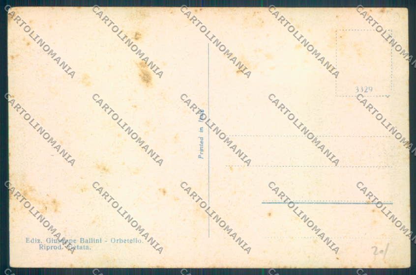 Grosseto Porto Santo Stefano cartolina ZB3760 – retro
