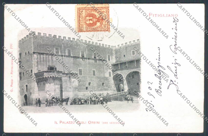 Grosseto Pitigliano cartolina ZB3773 – fronte