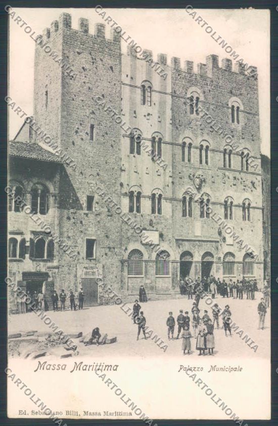 Grosseto Massa Marittima cartolina ZB3779 – fronte